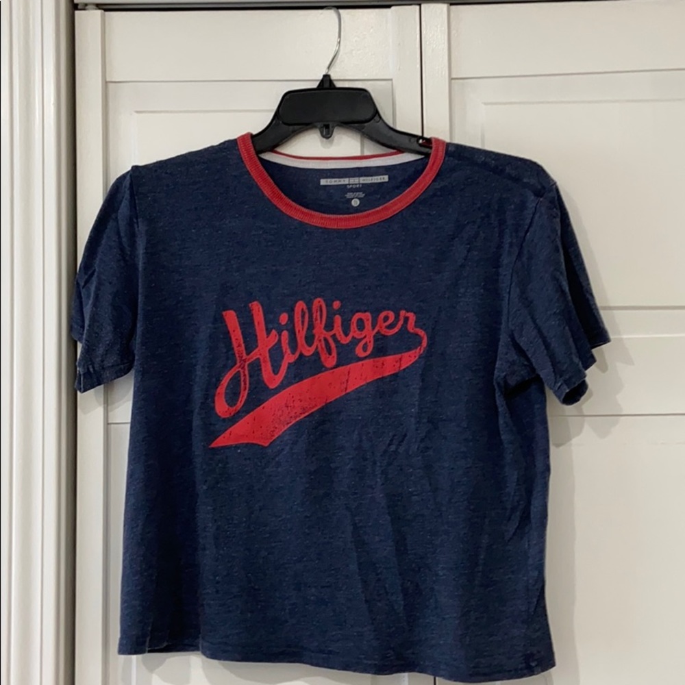 tommy hilfiger soft ringer tee